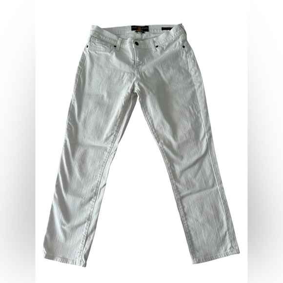 Lucky Brand Denim - Lucky Brand midrise Charlie Capri white jeans size 10/30